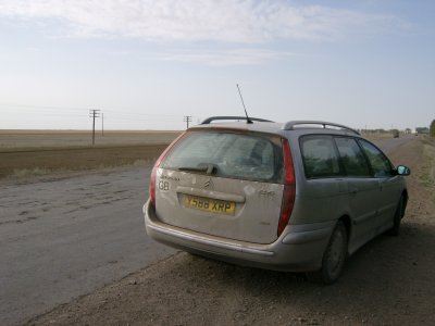 Somewhere on the M36 to Astana