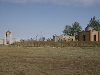 Another view of the cemetery
