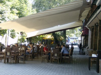 French style cafe off Dostyk