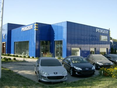 The Almaty Peugeot main dealer