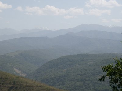 Mountain views south from Kok-Tobe