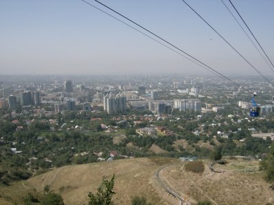 HPIM0300.jpgLooking down to Almaty from Kok-Tobe hill