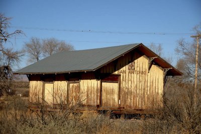 The Old San Antonio, New Mexico Train Station