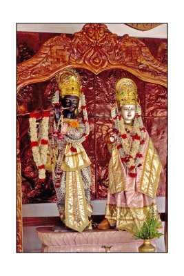 krishna et raddah aun temple de Grand bassin