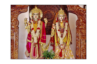 shiva et parvati au temple de Grand bassin