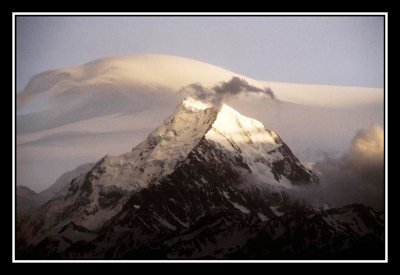Nuage orographique sur le Mont Cook