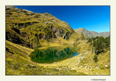 Lac vert en valle du Lys (Haute-Garonne)