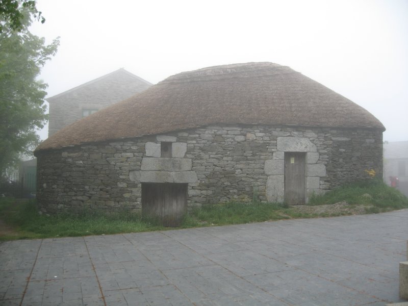 One of the traditional pallozas in Cebreiro