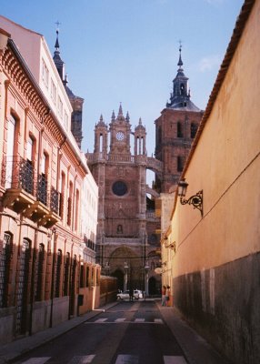 Al final, la Catedral de Astorga