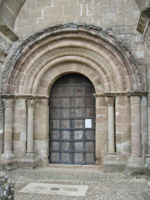 Main door to the XII c Ermita