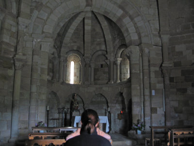 The chapel at Santa Maria de Eunate