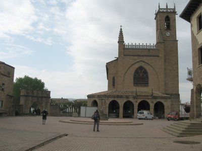 The church at Obanos