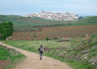 Approaching Cirauqui