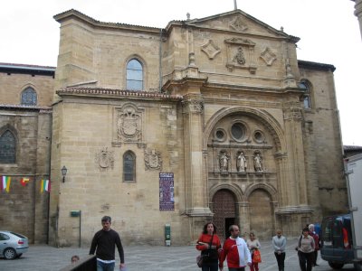 Renaissance facade of the Cathedral at Santo Domingo de la Calzada