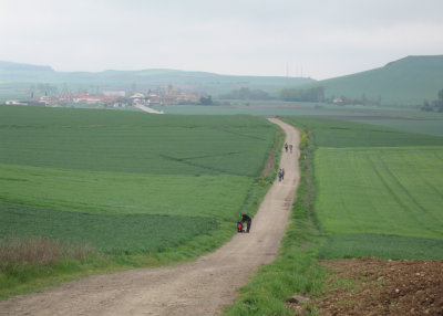 The meseta near Redecilla del Camino