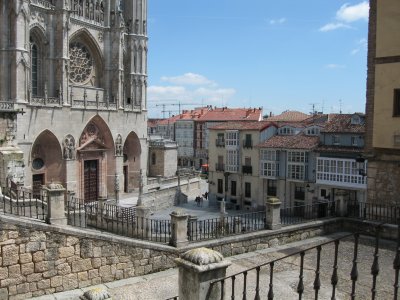 Another view of the Burgos Cathedral