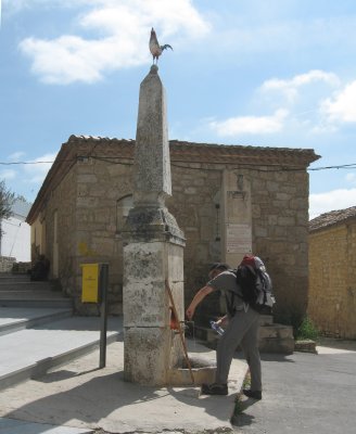 Water fountain in Hornillos