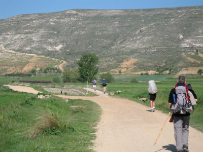 The approach to Alto de Mostelares