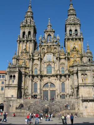 Cathedral at Santiago de Compostela