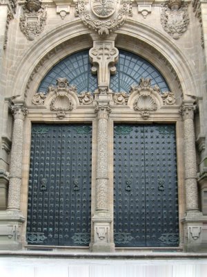 Main entrance to the Cathedral