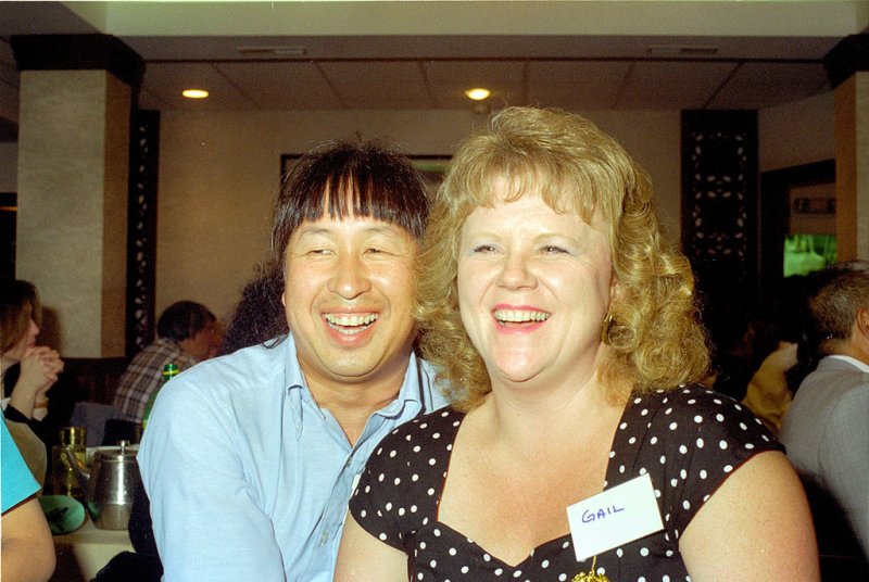 Elliot and Gail at Uncle Berts 90th birthday dinner 4/1994