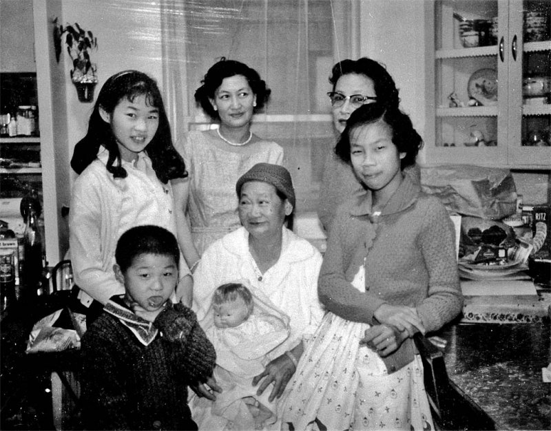 Donna, Micheal, Frieda, Moo Shee,  Bing Quan, Jeanette