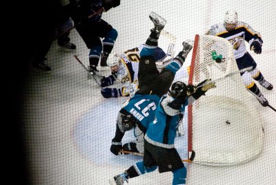 Nashville Predators vs. San Jose Sharks - December 09, 2006