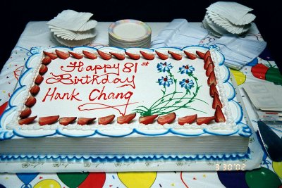 Uncle Hank's 81st Birthday - March 30, 2002