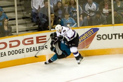 Vancouver Canucks vs. San Jose Sharks - March 9, 2007