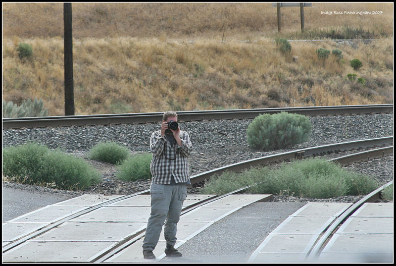 Railfan @ Wallula