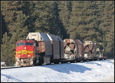 Empty Boeing J-Train @ Leavenworth