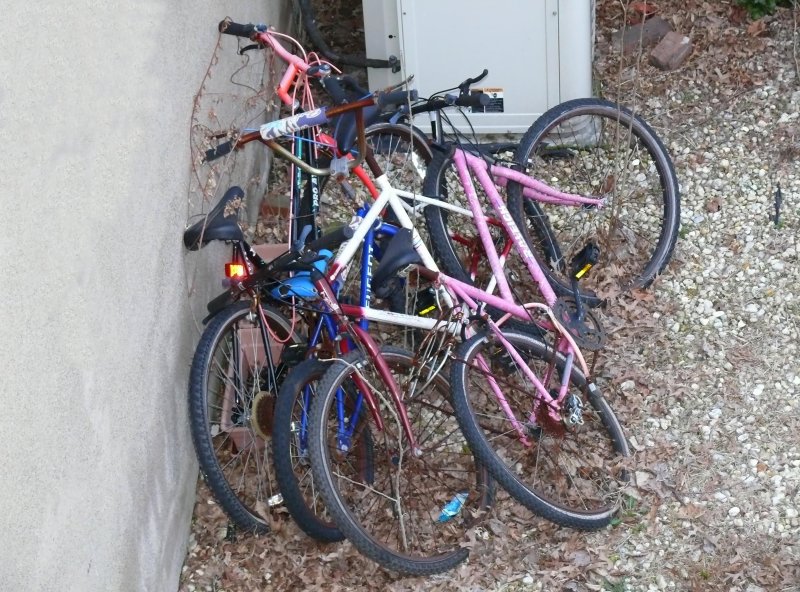 forgotten bicycles