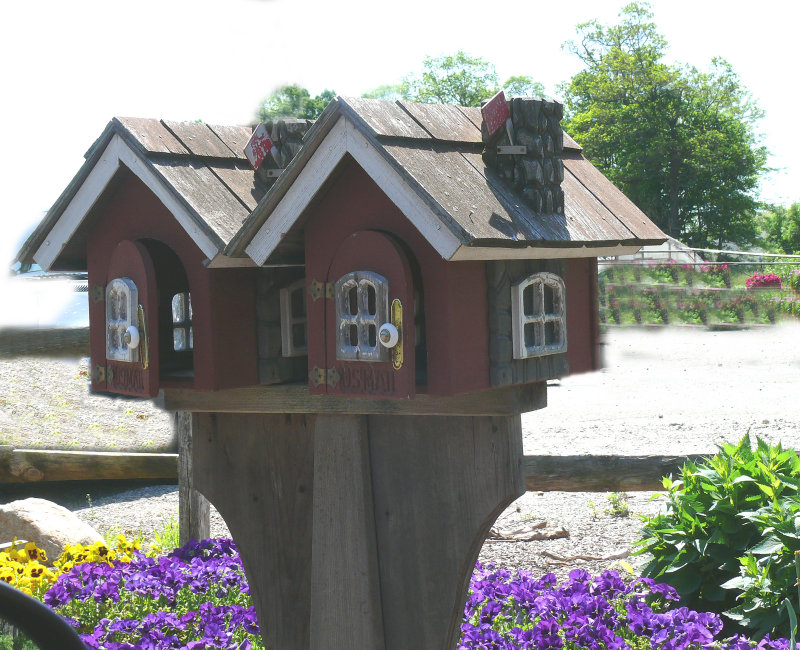 twin mailboxes
