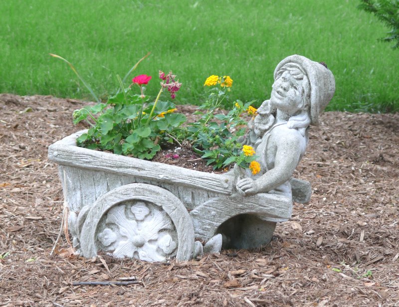 yard work is hard work
