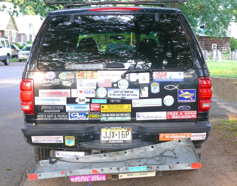 stickered