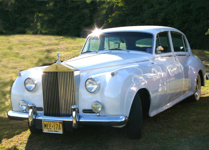 white rolls royce