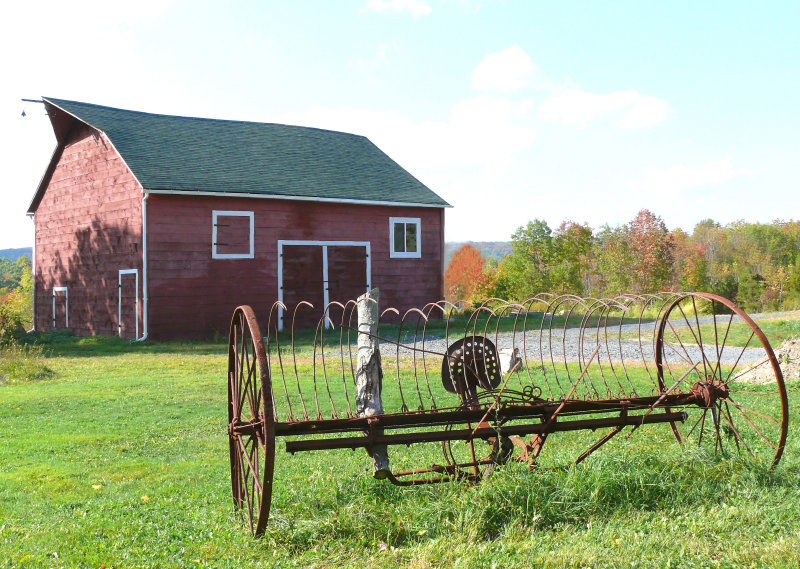 Tuxedo NY barn