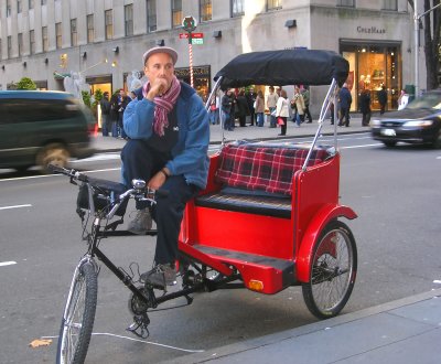 frenchman bicycle taxi