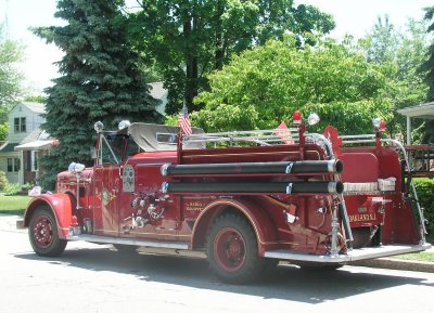 oakland vintage fire truck