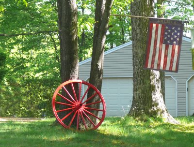 red wheel, just because it's pretty