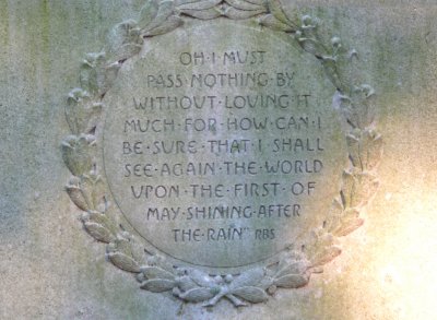 memorial stone