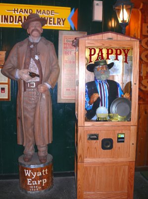 Wyatt Earp and Pappy in Wall SD