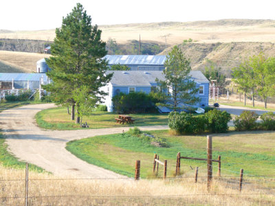 homestead on the prairie