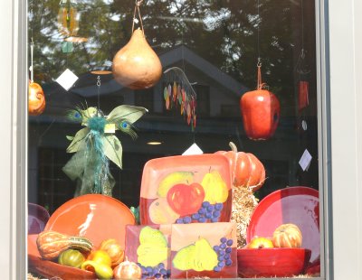 seasonal store window