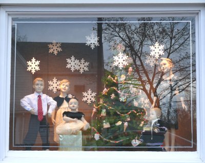  store window all dressed up