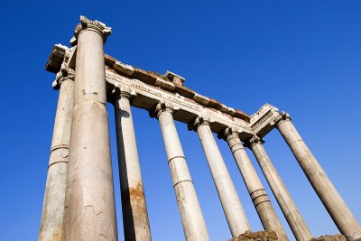 Columns from the Temple of Saturn
