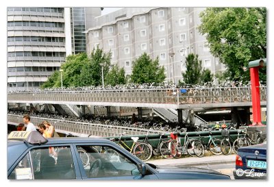 Cycle stand near railway station.jpg