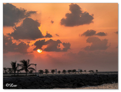 Sunset Sharjah Corniche