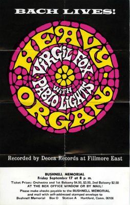 Virgil Fox Concert  September 17, 1971