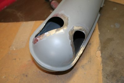 911R to 914-6 GT Exhaust Muffler Sex-change - Photo 3